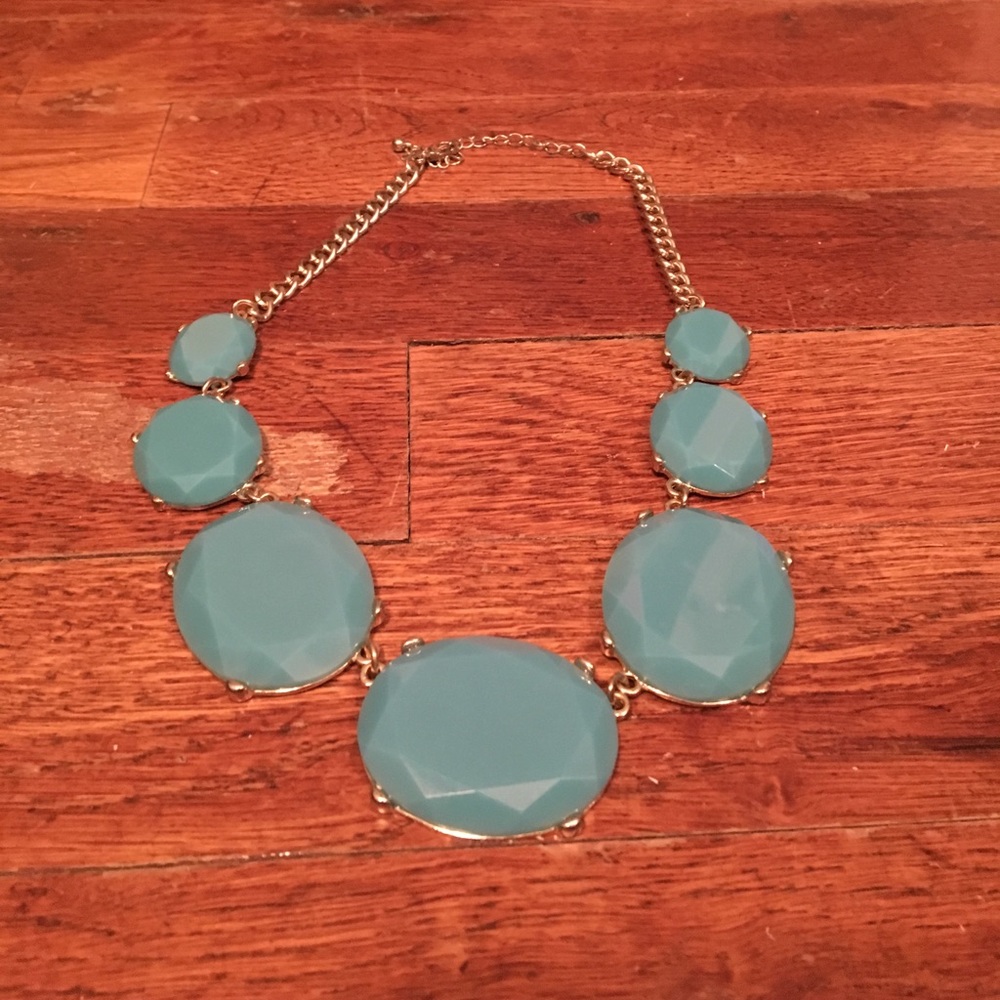 Blue necklace